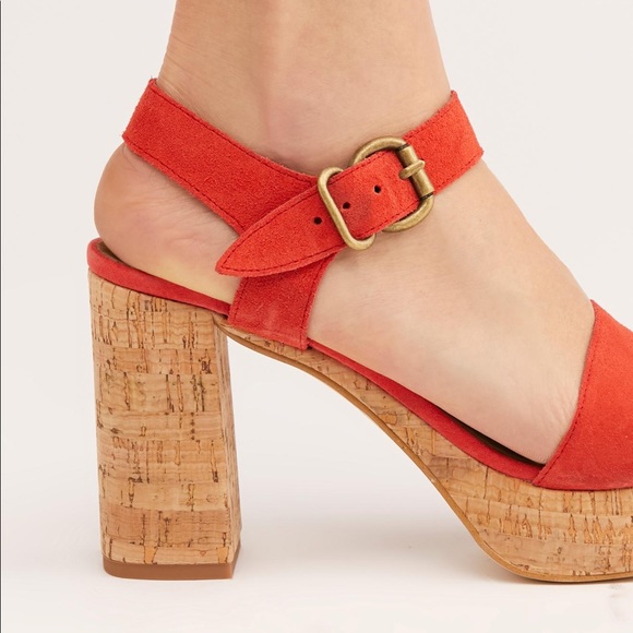 FREE PEOPLE BROOKE PLATFORM - Picture 2 of 7